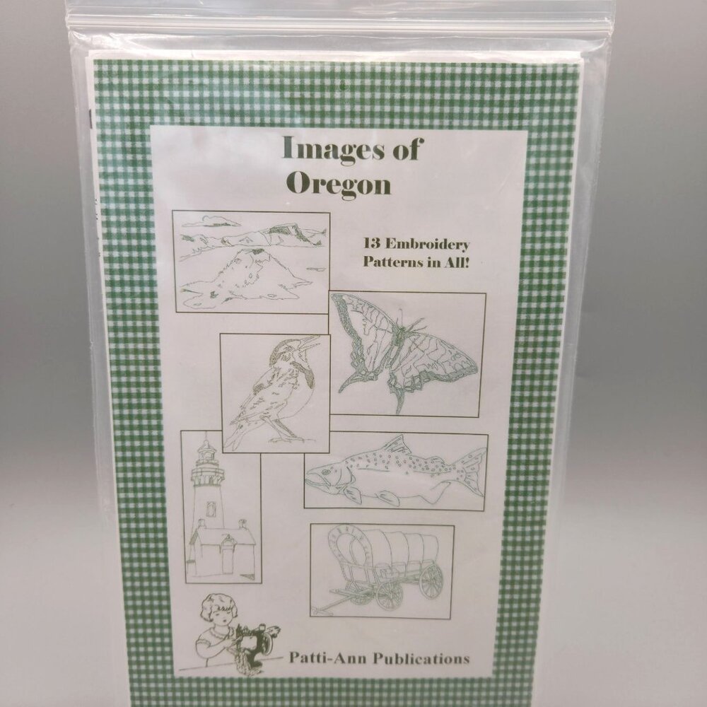 Images Of Oregon Embroidery Quilt Patterns By Patti-Ann Publications
